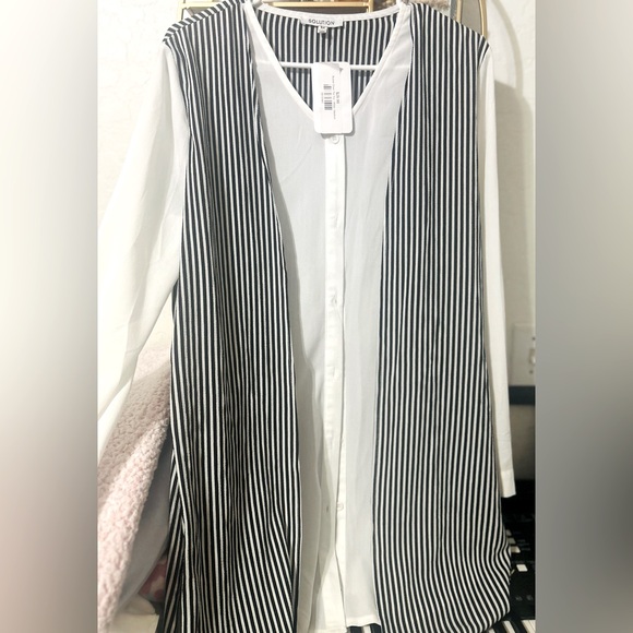 Dress like an Angel Tops - Stripe Blouse •|Open to Trade|•